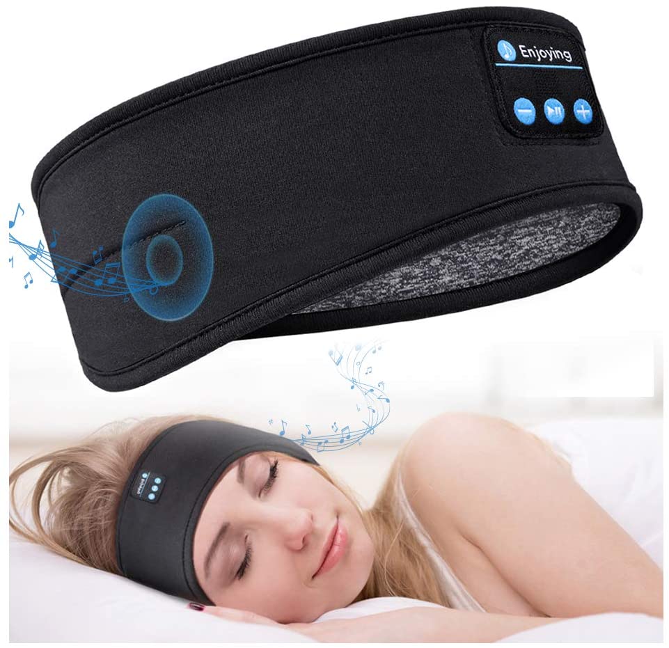 SleepFit 2.0 Wireless Bluetooth Headphones Black