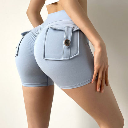Allrj High Waist Pocket shorts - ALLRJ
