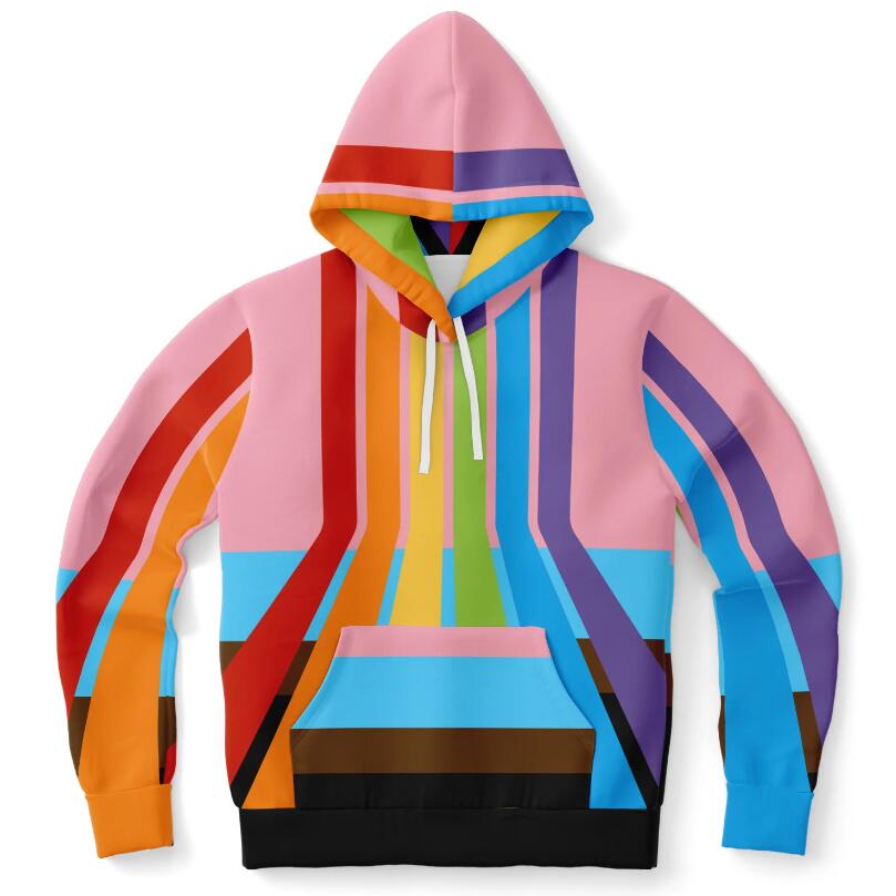 Allrj Technicolor hoodie