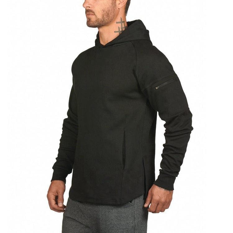 Allrj phone pocket active hoodie