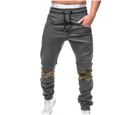 Men's casual fit jogger pants Gray A