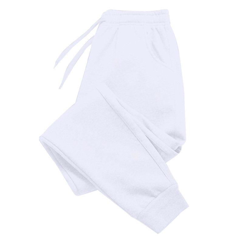 ALLRJ Joggers White / 2XL Allrj  Heavy Cotton Casual Sport Sweats