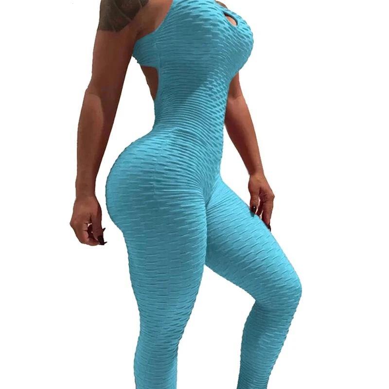 Elitex Womens Fitness Jumpsuit United States blue