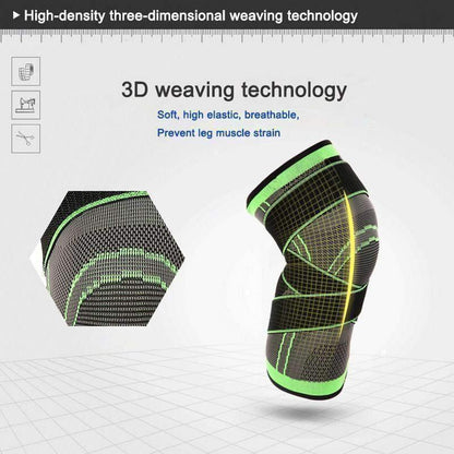 Unisex 3D X Knee Pad - Sports knee pad with 3D Weaving tech - ALLRJ