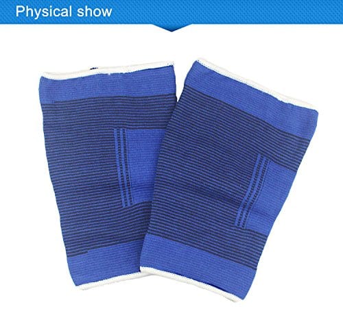 FitTec Pro Pair of Full Coverage Knee Support, Weightlifting - ALLRJ
