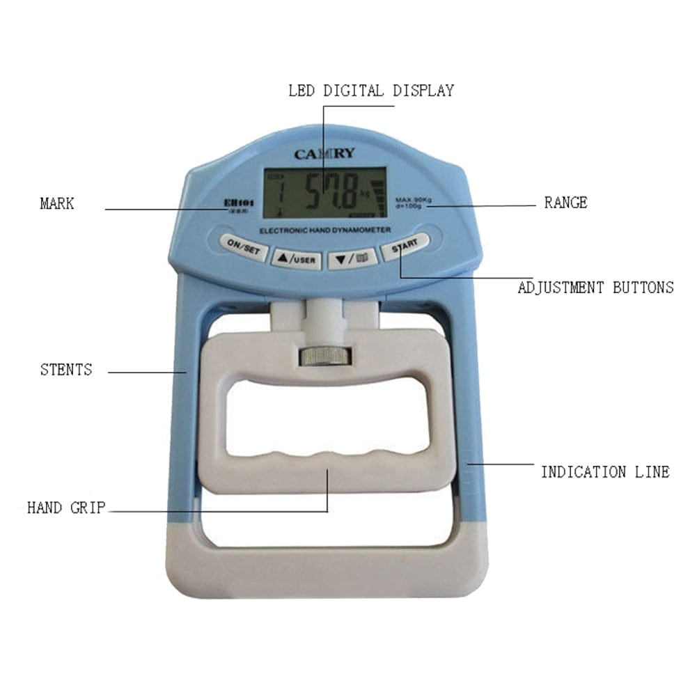 LCD Hand Grip Strength Dynamometer