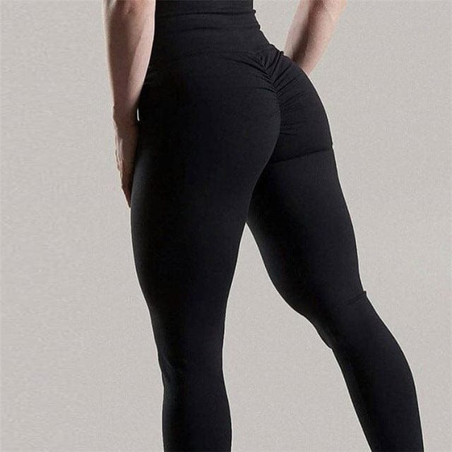 Cozy Legging Women's Solid Color Yoga Pants Black