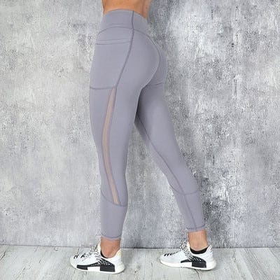Bootay high waist sport leggings with cellphone pocket Gray Yoga Pants