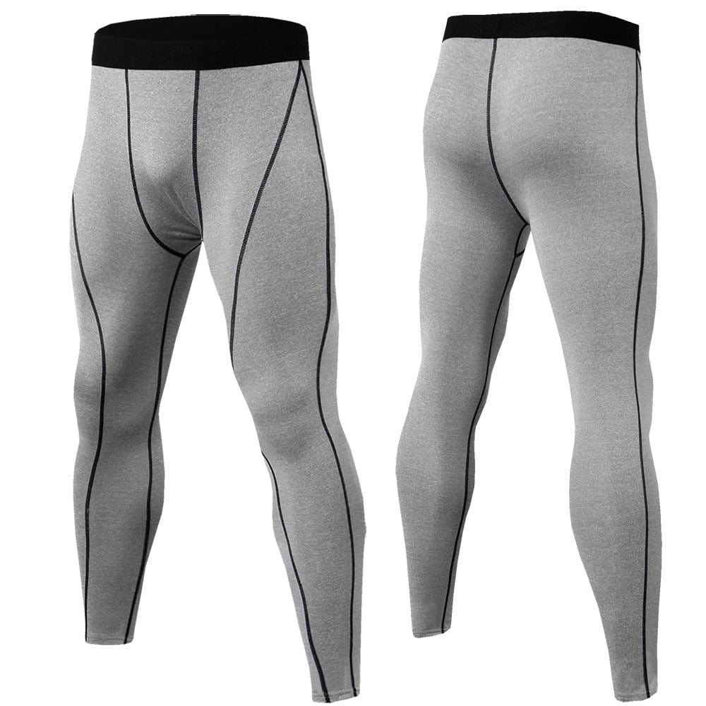 Lex Quick-drying Men's training legging Light Grey