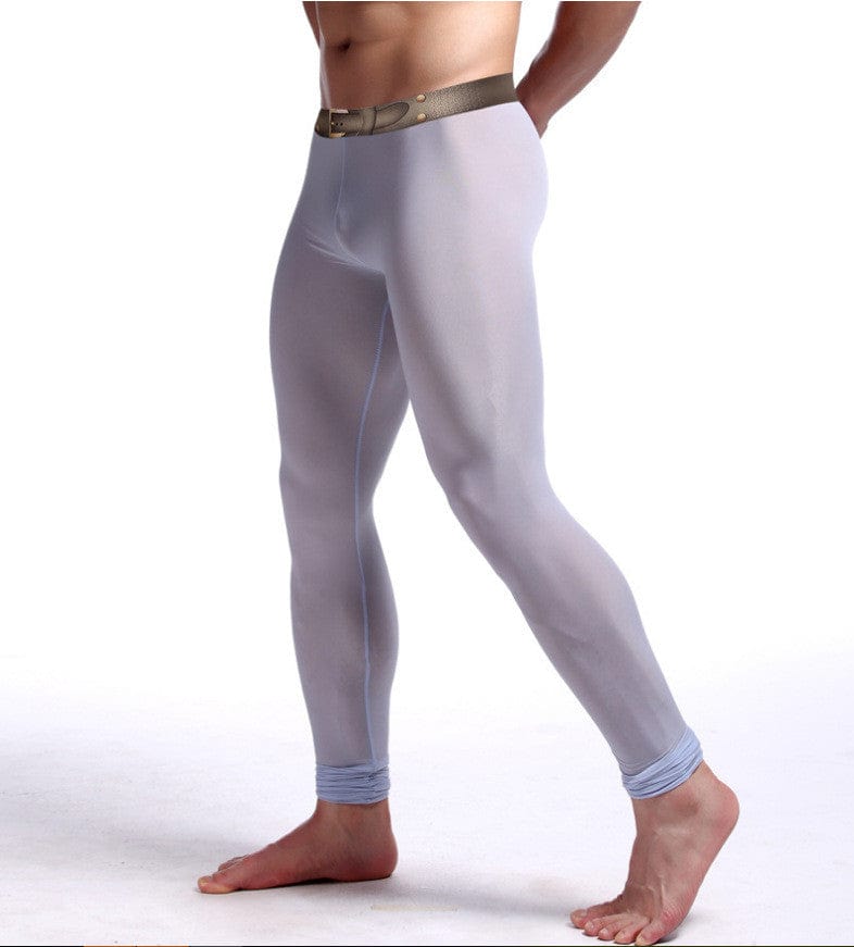 Men's Warm Silk Stretch Yoga Pants