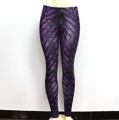 High Waist Strength Armor Push Up Yoga/Workout Legging Violet