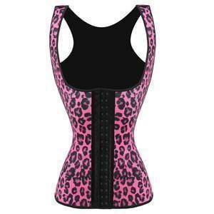 Fitness Corset - The Best Under-bust Vest (Free Shipping) Leopard pink