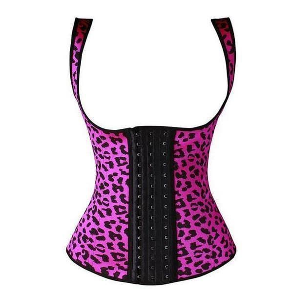 Fitness Corset - The Best Under-bust Vest (Free Shipping) Leopard purple