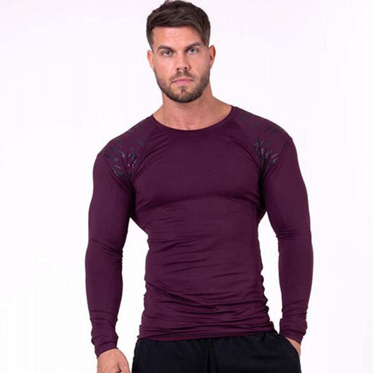 Allrj long sleeve muscle hero shirt