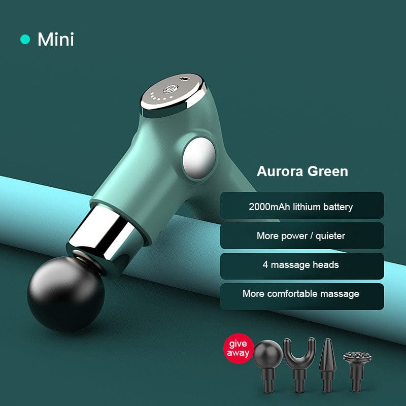 DeepTech mini muscle massager Green Button type
