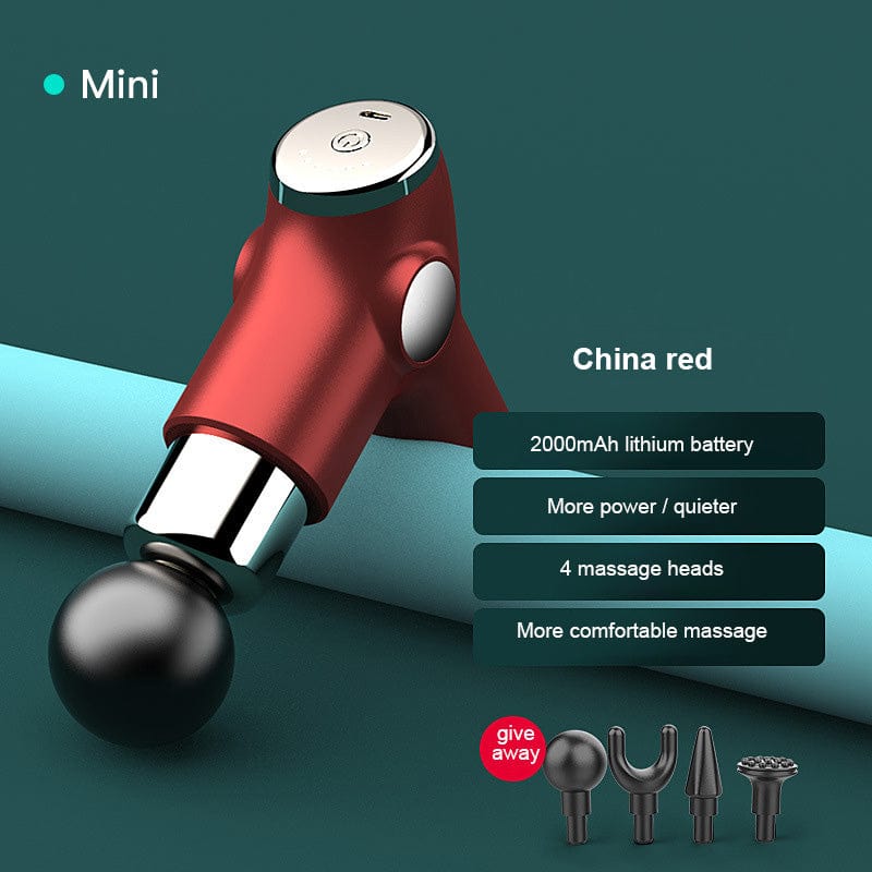 DeepTech mini muscle massager Red Button type