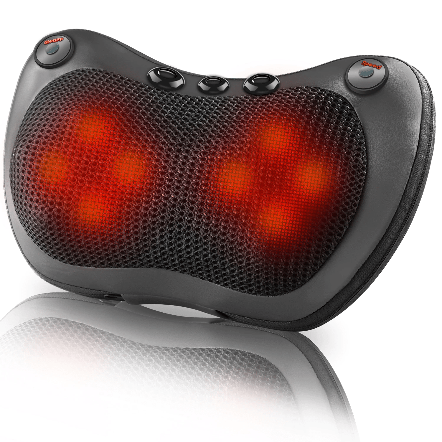 FIT-A-PILLOW SHIATSU PILLOW MASSAGER WITH HEAT