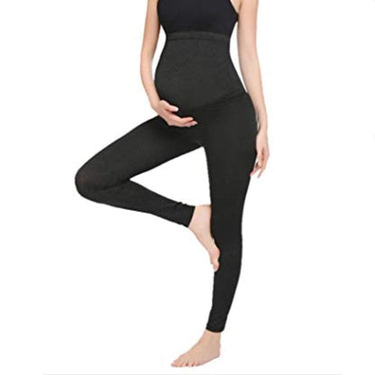 Women's Tight-fitting Maternity Yoga Pants Black