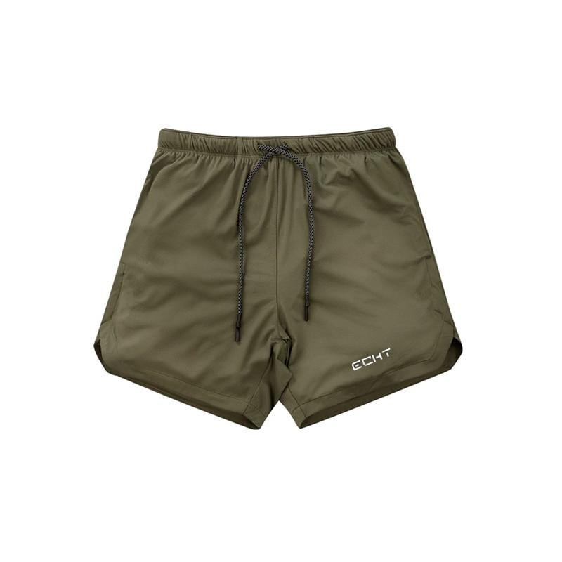 Men's Brent sport shorts Army green 1