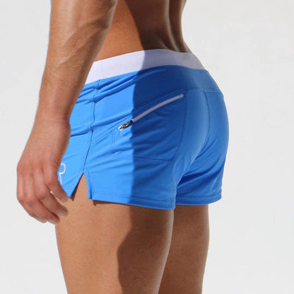 Alpha mens swim shorts Blue