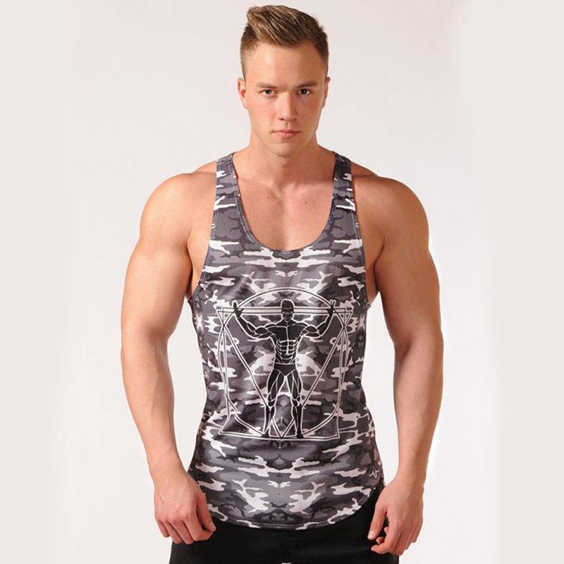80's old school Venice Pro tank - The perfect tank top for the gym Tactical black