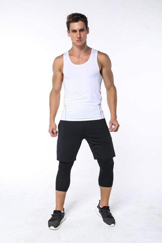 Pro Compression 3/4 Fitness Tights - ALLRJ