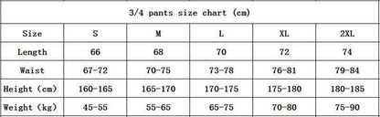 Pro Compression 3/4 Fitness Tights - ALLRJ