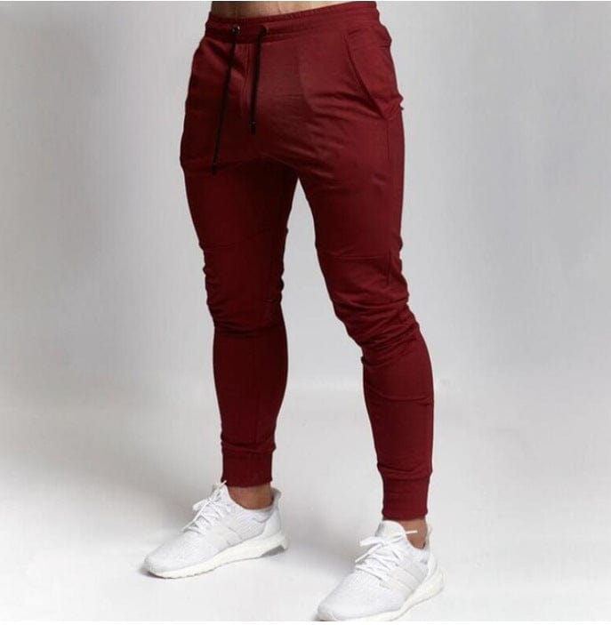 Allrj Slim Gym Jogger Red