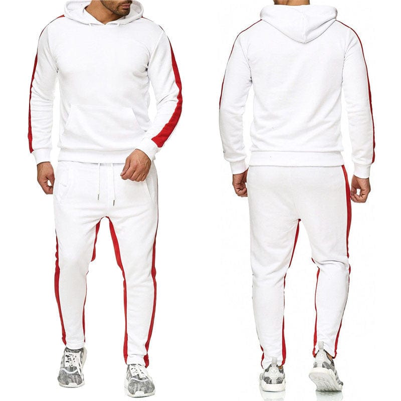 Men's essential fitness suit White