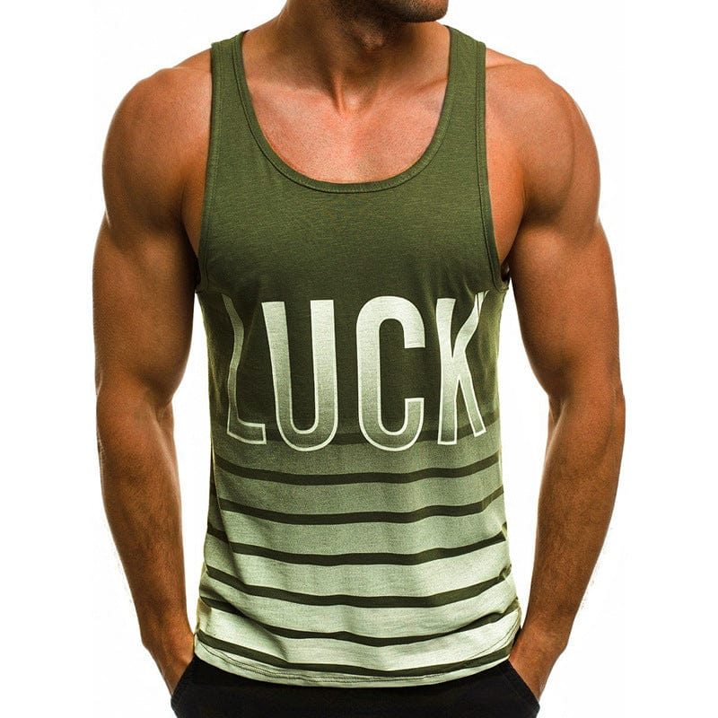 Luck Men’s Tank Top green