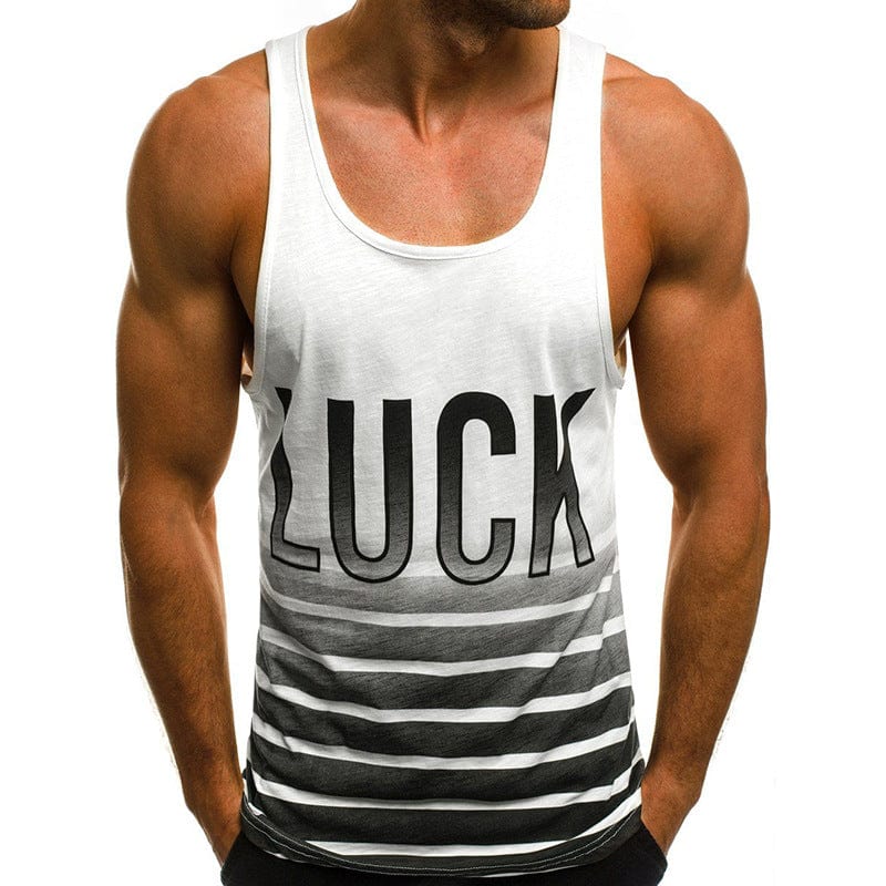 Luck Men’s Tank Top white