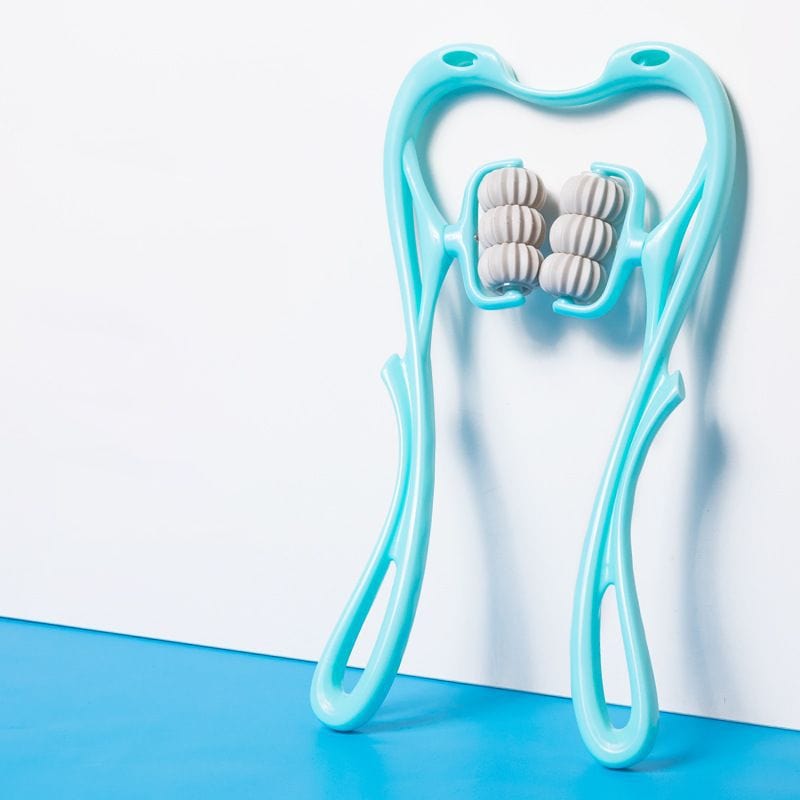 Allrj Multifunctional Manual Six - wheel Neck Massager - ALLRJ