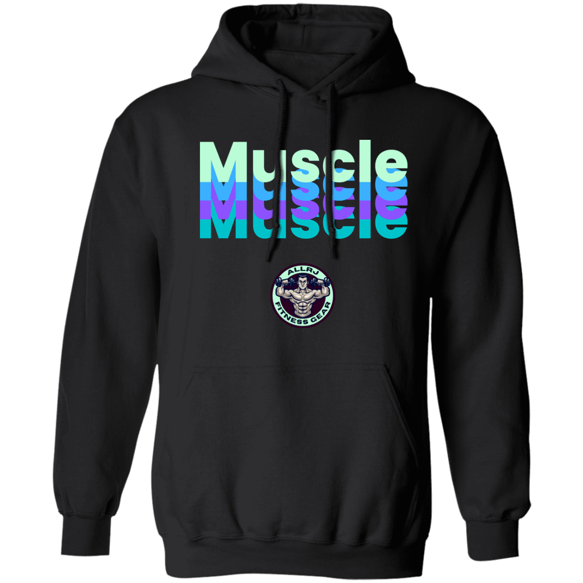 Allrj Muscle Pullover Hoodie - ALLRJ