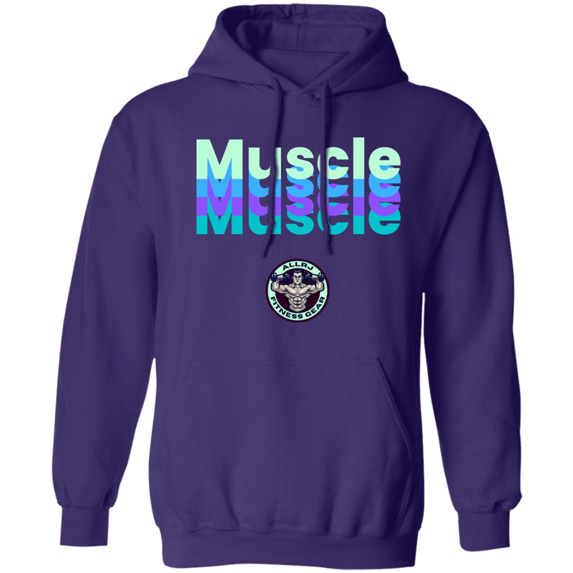 Allrj Muscle Pullover Hoodie - ALLRJ