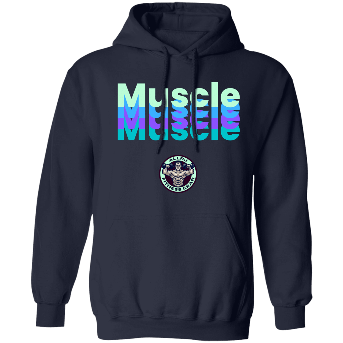 Allrj Muscle Pullover Hoodie - ALLRJ