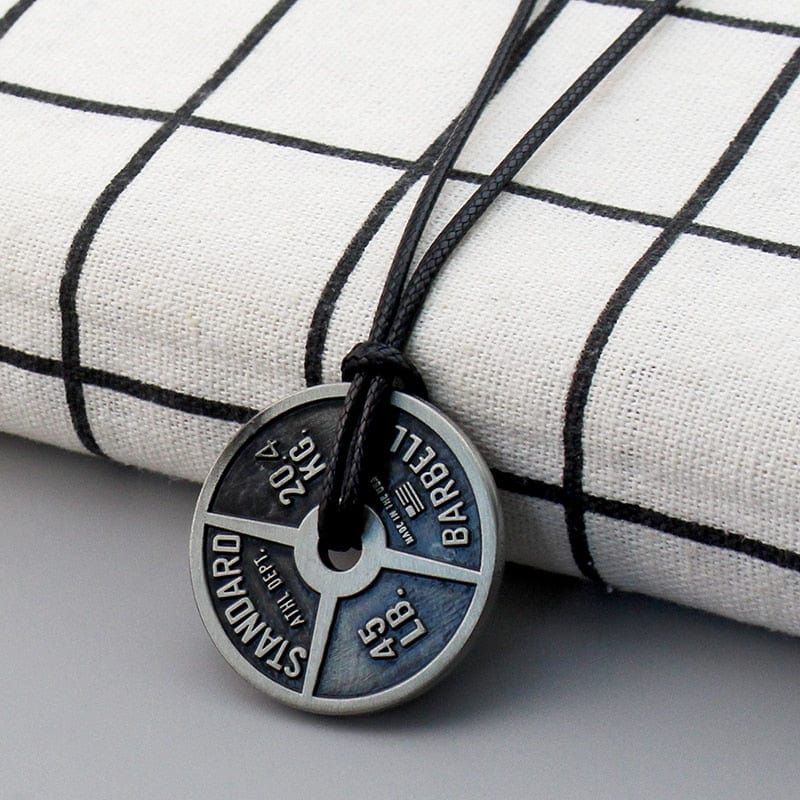 Allrj Mass God 45 Plate stainless steel necklace - ALLRJ