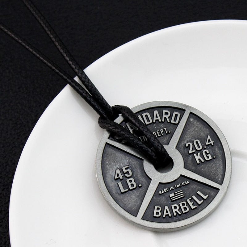 Allrj Mass God 45 Plate stainless steel necklace - ALLRJ