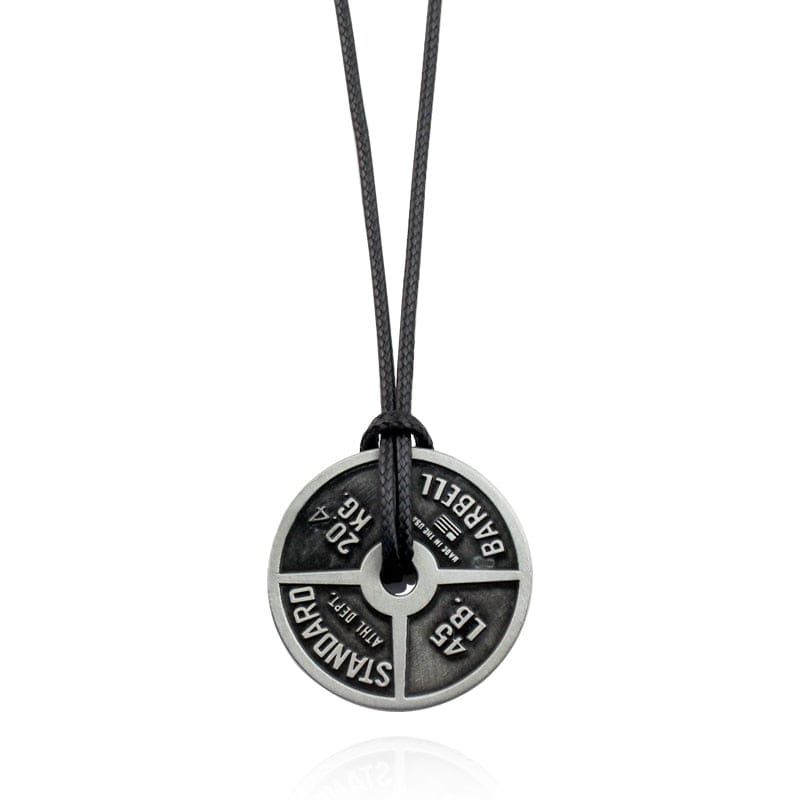 Allrj Mass God 45 Plate stainless steel necklace - ALLRJ