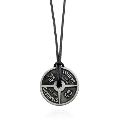 Allrj Mass God 45 Plate stainless steel necklace - ALLRJ