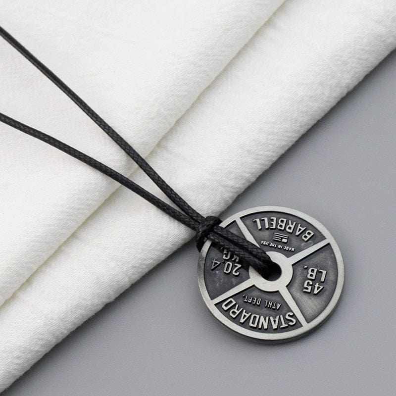 Allrj Mass God 45 Plate stainless steel necklace - ALLRJ