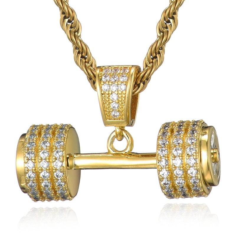 Most muscular dumbbell pendant - ALLRJ