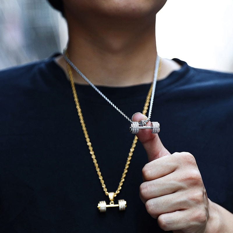Most muscular dumbbell pendant - ALLRJ