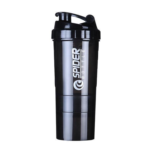 Shakeit - Best Protein Bpa-Free Protein Shaker Bottle (Free shipping) 501-600ml Black