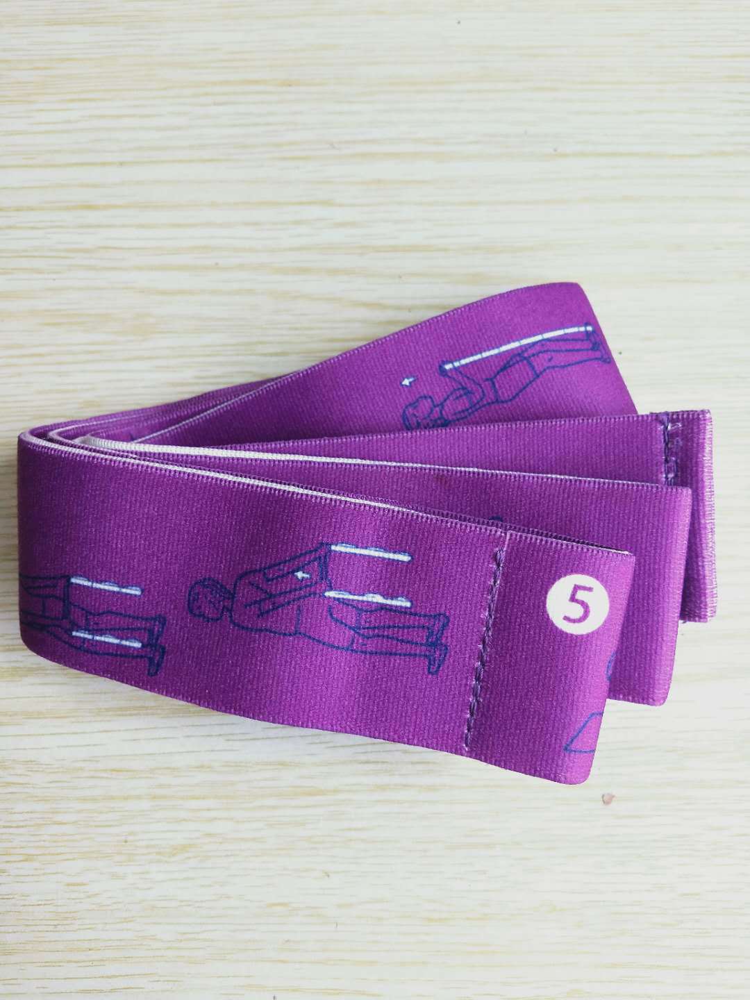 Yoga Stretch Bands Stretch Bands For Resistance Training Purple