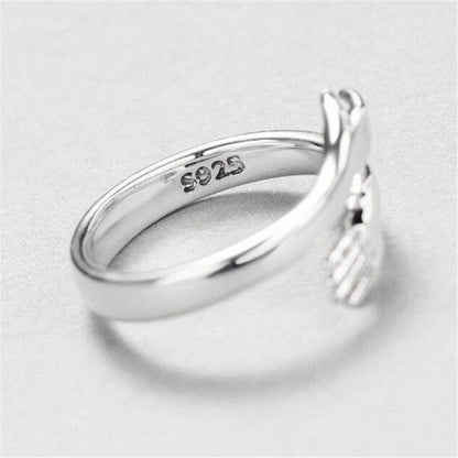 Muscle Hug Ring | 925 Sterling Silver