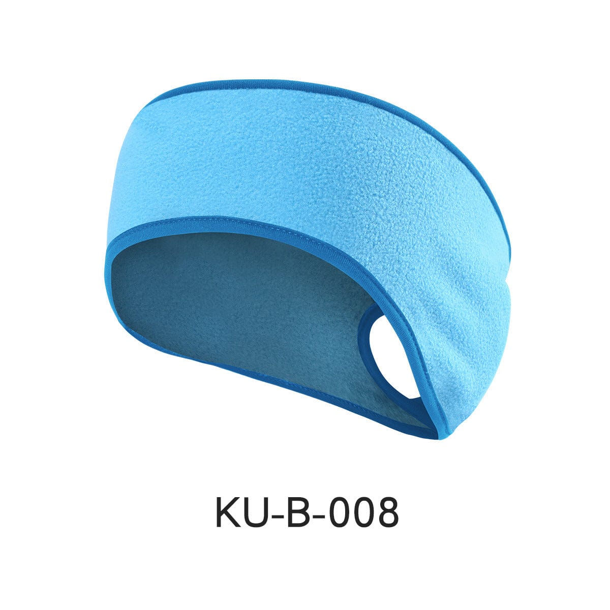 Fleece Sports Headband Blue 8