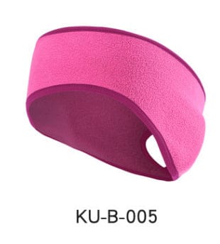 Fleece Sports Headband Pink 5