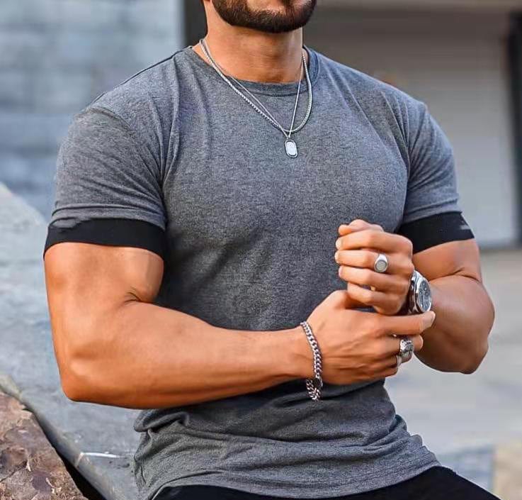 Allrj jerry muscle shirt Dark Grey