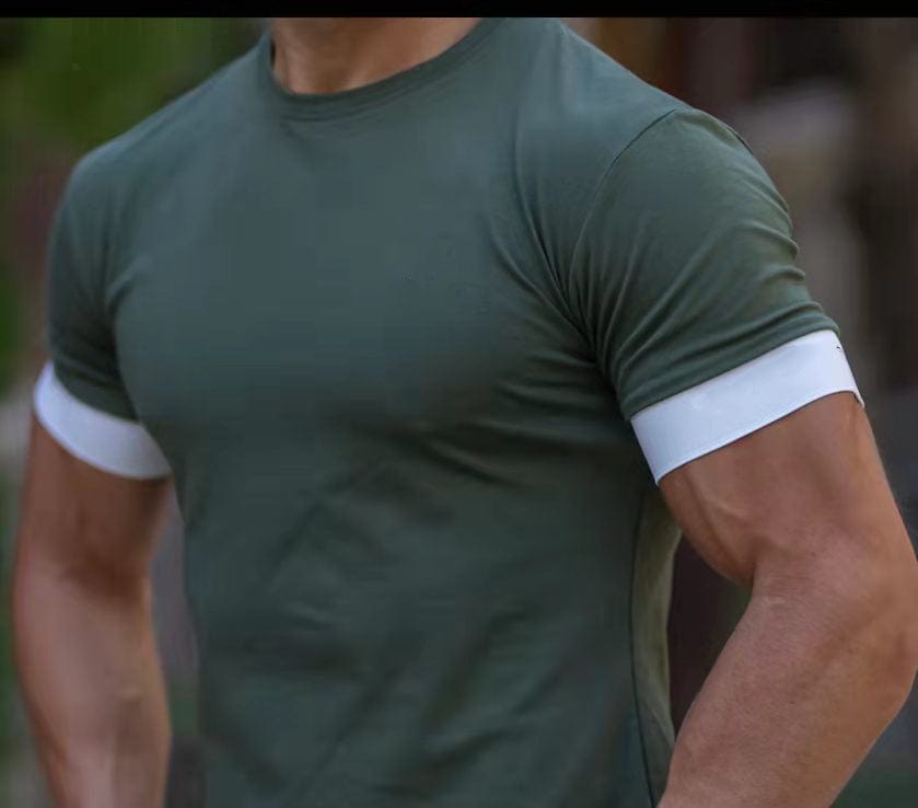 Allrj jerry muscle shirt Green