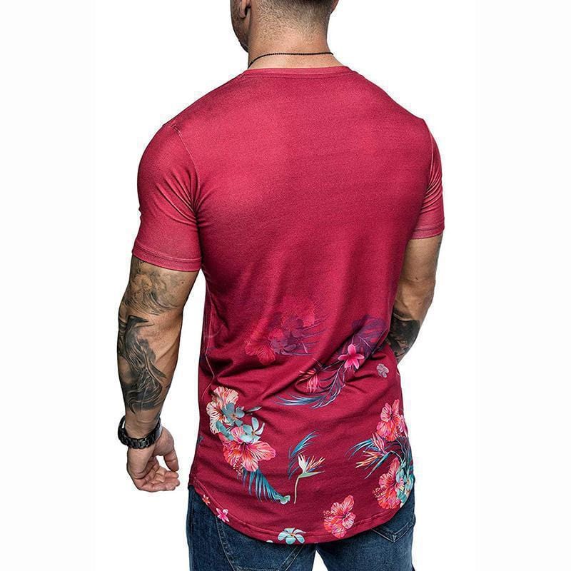 Mens summer vibes print shirt - ALLRJ